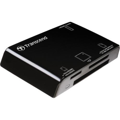 Transcend  Multi-Card Read P8 (Black) TS-RDP8K, Transcend, Multi-Card, Read, P8, Black, TS-RDP8K, Video