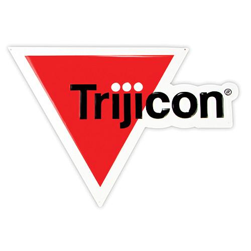 Trijicon Die-Cut/Embossed Aluminum 3/C Logo Sign PR43, Trijicon, Die-Cut/Embossed, Aluminum, 3/C, Logo, Sign, PR43,