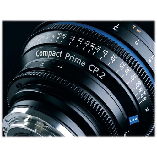 Zeiss Compact Prime CP.2 100mm/T2.1 CF Cine Lens 1842-771