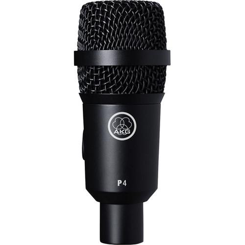 AKG  P4 Dynamic Instrument Microphone 3100H00130, AKG, P4, Dynamic, Instrument, Microphone, 3100H00130, Video