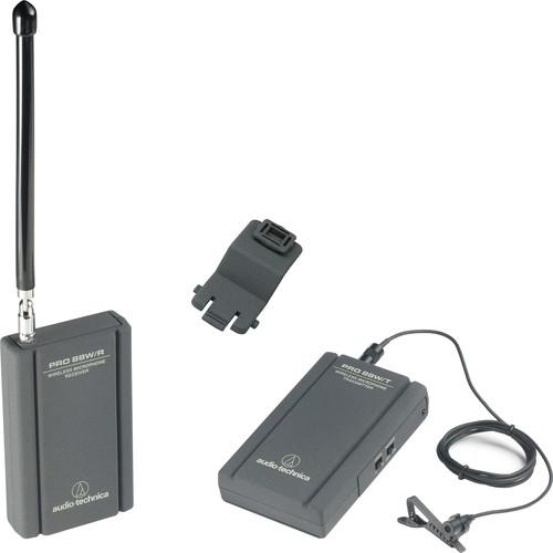 Audio-Technica Pro 88W Camera Mountable VHF Lavalier PRO88W-R35, Audio-Technica, Pro, 88W, Camera, Mountable, VHF, Lavalier, PRO88W-R35