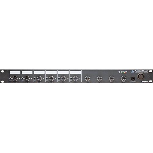 Australian Monitor MX61 6-Channel Mono Mixer MX61, Australian, Monitor, MX61, 6-Channel, Mono, Mixer, MX61,