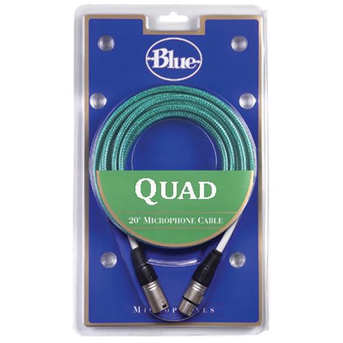 Blue  Quad Cable QUAD CABLE, Blue, Quad, Cable, QUAD, CABLE, Video