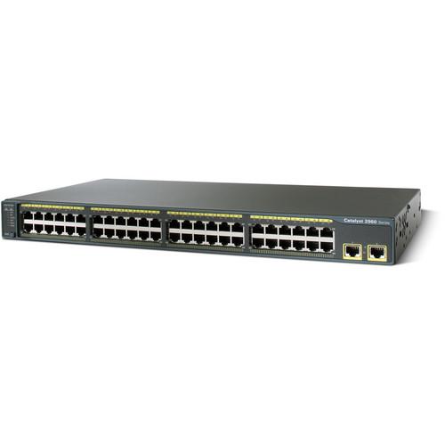 Cisco Catalyst 2960 48 Port 2 10/100/1000 Uplink WS-C2960-48TT-L, Cisco, Catalyst, 2960, 48, Port, 2, 10/100/1000, Uplink, WS-C2960-48TT-L
