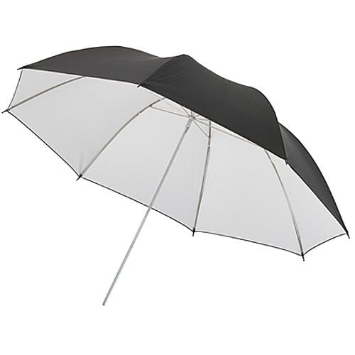 Dynalite Umbrella with White Interior and Black Backing UBBW-44, Dynalite, Umbrella, with, White, Interior, Black, Backing, UBBW-44