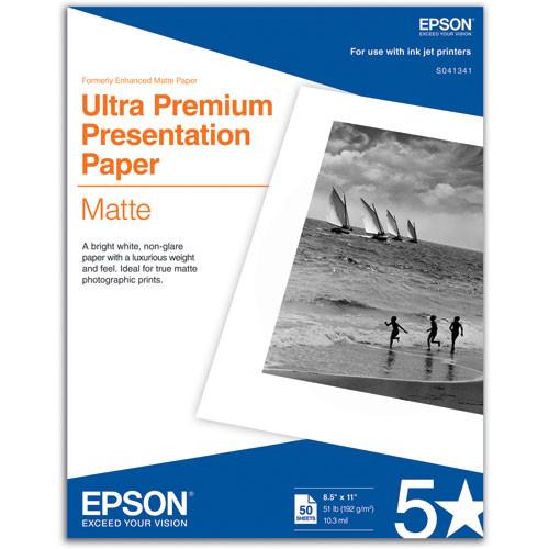 Epson Ultra Premium Presentation Paper Matte - S041341, Epson, Ultra, Premium, Presentation, Paper, Matte, S041341,