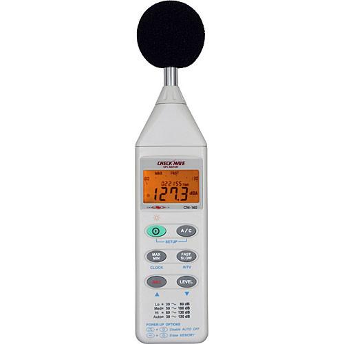 Galaxy Audio CM-160 Check Mate SPL Meter with LCD Display CM-160