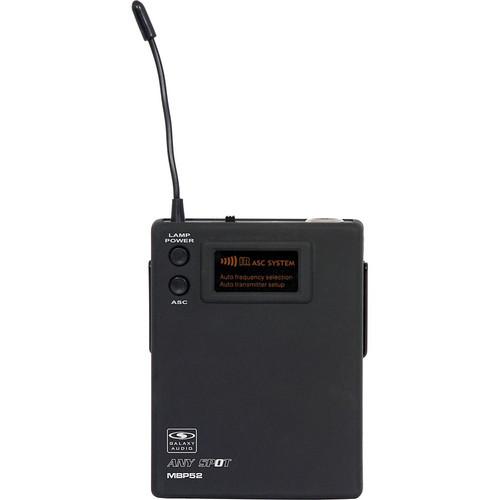 Galaxy Audio MBP52 Wireless Bodypack Transmitter MBP52-D, Galaxy, Audio, MBP52, Wireless, Bodypack, Transmitter, MBP52-D,