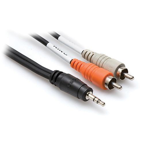 Hosa Technology CMR-225 3.5mm to Dual RCA Male Stereo CMR-225