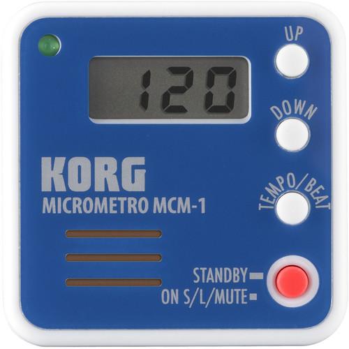 Korg microMetro MCM-1 Digital Metronome (Blue) MCM1BL