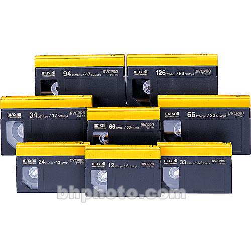 Maxell  DVP-66M DVCPRO Cassette (Medium) 303861, Maxell, DVP-66M, DVCPRO, Cassette, Medium, 303861, Video