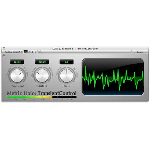 Metric Halo Transient Control - Dynamics DSP for Mobile 72810-97