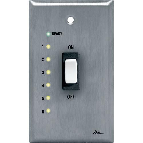 Middle Atlantic USC-SWL Remote Wallplate Switch with LEDs, Middle, Atlantic, USC-SWL, Remote, Wallplate, Switch, with, LEDs