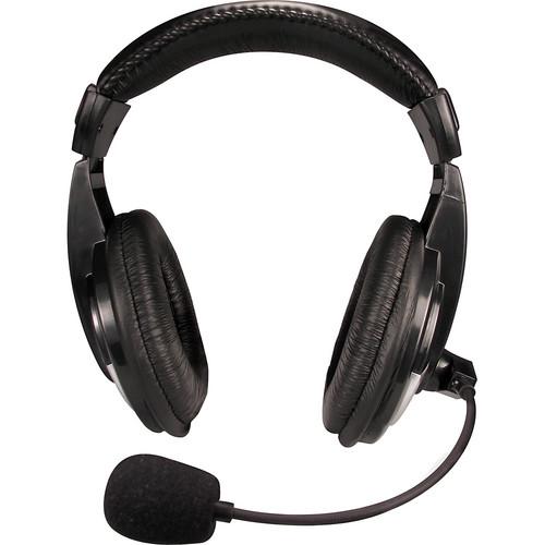 Nady QHM-100 Closed-Back Stereo Headphones with Boom Mic QHM-100