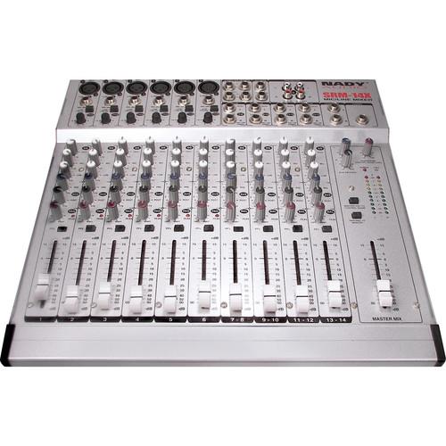 Nady SRM-14X 14-Channel Stereo Mic/Line Mixer SRM-14X, Nady, SRM-14X, 14-Channel, Stereo, Mic/Line, Mixer, SRM-14X,