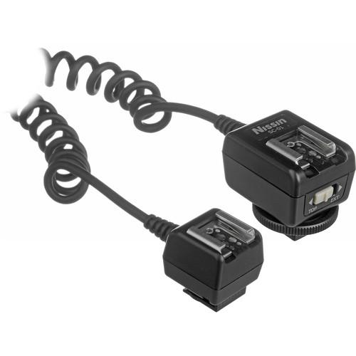 Nissin SC-01 Coiled Universal Off-Camera Shoe Cord NDSC01, Nissin, SC-01, Coiled, Universal, Off-Camera, Shoe, Cord, NDSC01,