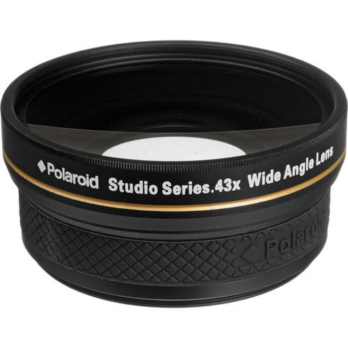 Polaroid Studio Series 58mm 0.43x HD Wide Angle Lens PL4358W, Polaroid, Studio, Series, 58mm, 0.43x, HD, Wide, Angle, Lens, PL4358W,