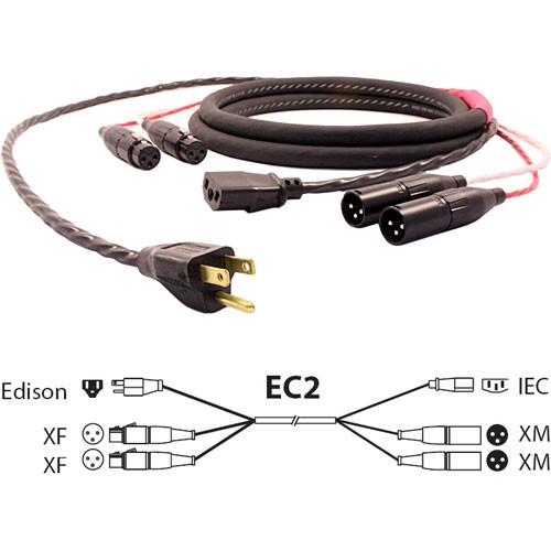 Pro Co Sound EC2 Siamese Twin AC & Audio Combo Cable EC2-75