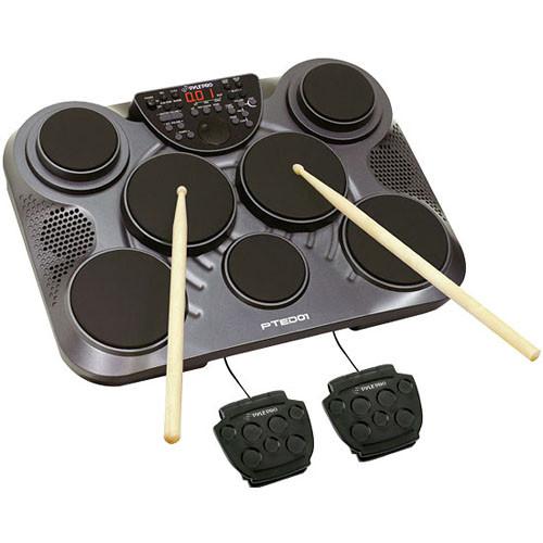 Pyle Pro PTED01 Electronic Table Top Drum Kit PTED01