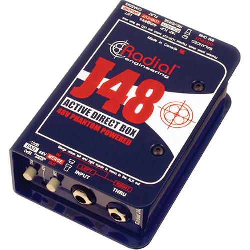 Radial Engineering J48 Active Direct Box R800 3001