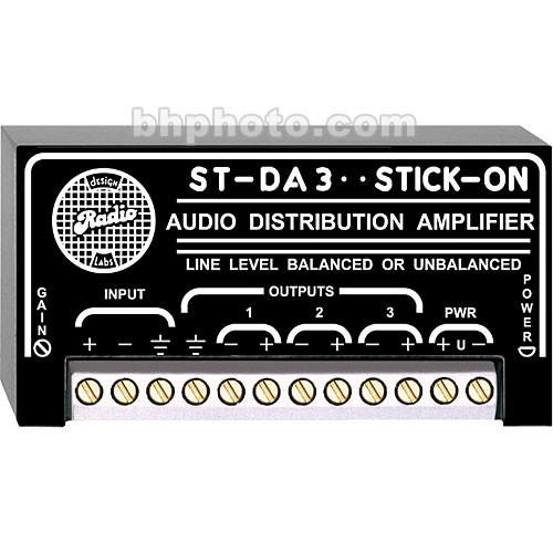 RDL ST-DA3 Portable Distribution Amplifier ST-DA3, RDL, ST-DA3, Portable, Distribution, Amplifier, ST-DA3,