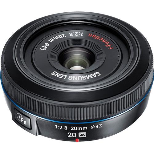 Samsung 20mm f/2.8 Pancake Lens for NX10 / NX100 (Black)