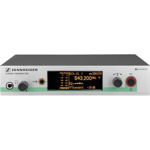 Sennheiser SR 300 IEM G3 Wireless Audio Transmitter SR300IEMG3-B, Sennheiser, SR, 300, IEM, G3, Wireless, Audio, Transmitter, SR300IEMG3-B