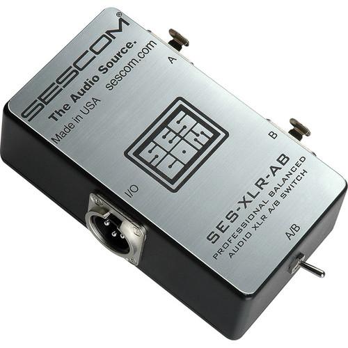 Sescom Balanced Audio Professional Grade XLR A/B SES-XLR-AB