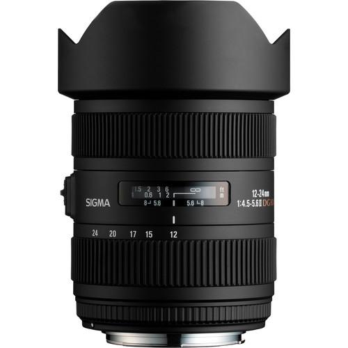 Sigma 12-24mm f/4.5-5.6 DG HSM II Lens (For Nikon) 204306, Sigma, 12-24mm, f/4.5-5.6, DG, HSM, II, Lens, For, Nikon, 204306,