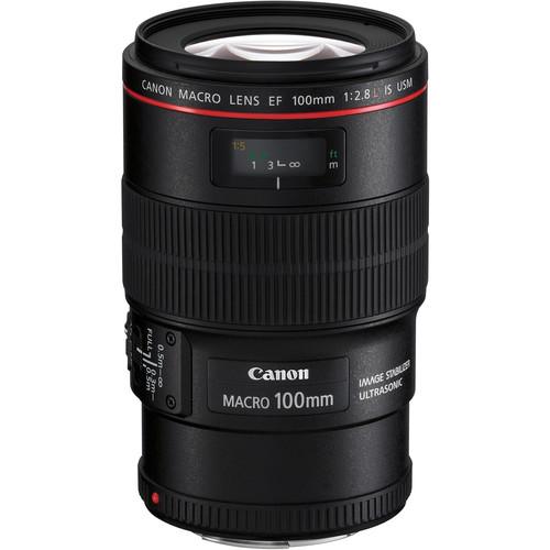 Used Canon EF 100mm f/2.8L Macro IS USM Lens 3554B006AA