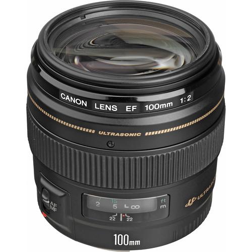 Used Canon  EF 100mm f/2 USM Lens 2518A007AA, Used, Canon, EF, 100mm, f/2, USM, Lens, 2518A007AA, Video