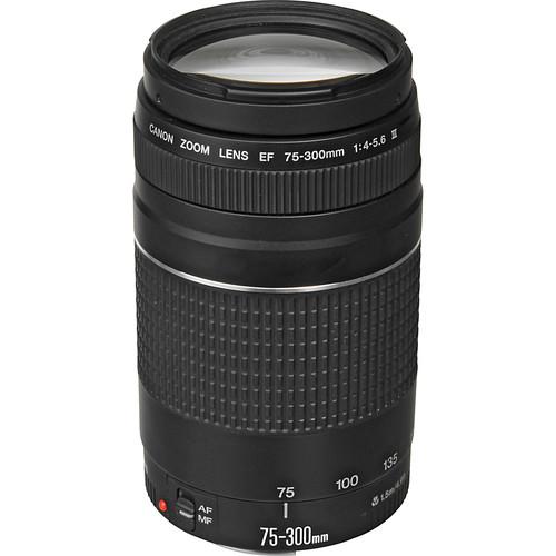 Used Canon EF 75-300mm f/4-5.6 III Lens 6473A006AA, Used, Canon, EF, 75-300mm, f/4-5.6, III, Lens, 6473A006AA,
