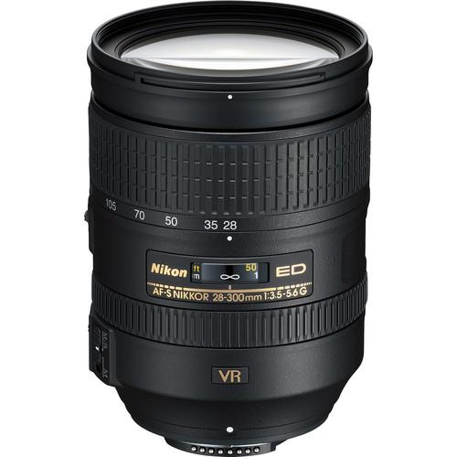 Used Nikon AF-S NIKKOR 28-300mm f/3.5-5.6G ED VR Lens 2191B, Used, Nikon, AF-S, NIKKOR, 28-300mm, f/3.5-5.6G, ED, VR, Lens, 2191B,