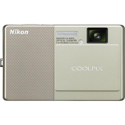 Used Nikon CoolPix S70 Digital Camera (Beige) 26177B