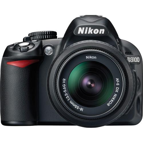 Used Nikon D3100 Digital SLR Camera with 18-55mm NIKKOR 25472B
