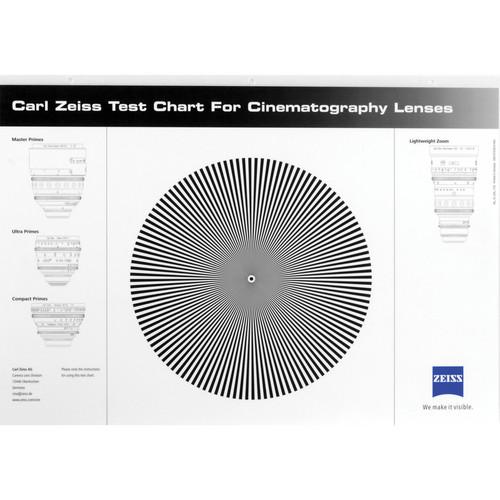 Zeiss  Siemens Star Test Chart 1849-755