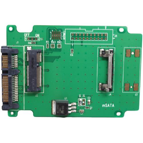 Aleratec 50mm mSATA SSD to SATA Adapter (2-Pack) 350118, Aleratec, 50mm, mSATA, SSD, to, SATA, Adapter, 2-Pack, 350118,