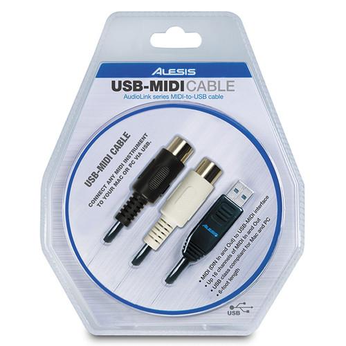 Alesis USB-MIDI Cable - AudioLink Series USB-MIDI CABLE, Alesis, USB-MIDI, Cable, AudioLink, Series, USB-MIDI, CABLE,
