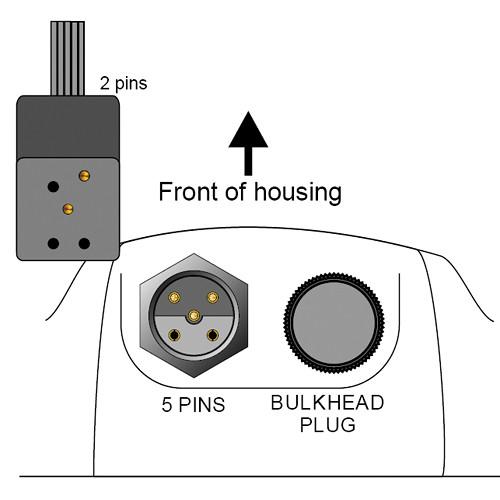 Aquatica Manual Bulkhead Connector with Nikon Hot Shoe 18927
