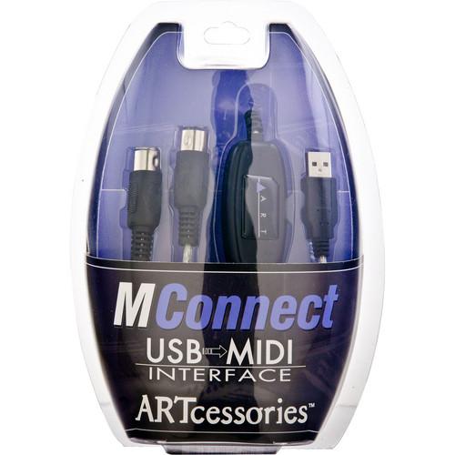 ART  MConnect - USB to MIDI Cable MCONNECT, ART, MConnect, USB, to, MIDI, Cable, MCONNECT, Video