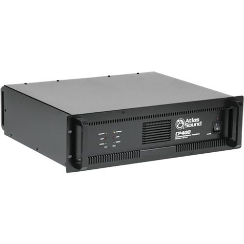 Atlas Sound CP400 Dual Channel Commercial Power Amplifier CP400, Atlas, Sound, CP400, Dual, Channel, Commercial, Power, Amplifier, CP400
