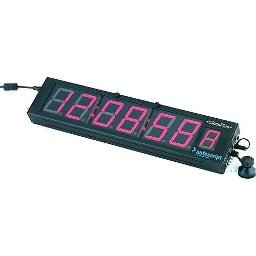 Autoscript Clock Plus LED Timecode Display CLOCKPLUS, Autoscript, Clock, Plus, LED, Timecode, Display, CLOCKPLUS,