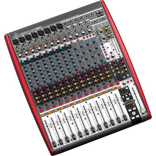 Behringer XENYX UFX1604 16-Input 4-Bus Mixer with 16x4 UFX1604