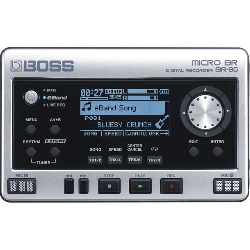 BOSS MICRO BR BR-80 8-Track Digital Recorder BR-80