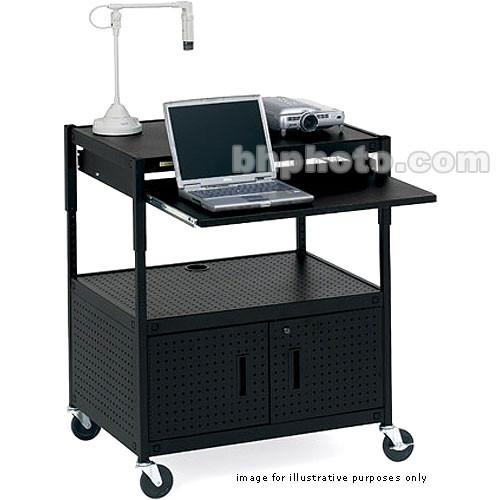 Bretford Multimedia Height-Adjustable Cabinet Cart ECILS3-BK