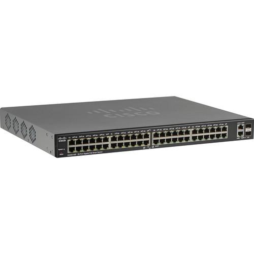 Cisco SG200-50P 50-Port 10/100/1000 Gigabit PoE SLM2048PT-NA, Cisco, SG200-50P, 50-Port, 10/100/1000, Gigabit, PoE, SLM2048PT-NA,