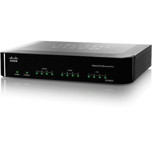 Cisco SPA8800 IP Telephony Gateway with 4 FXS & 4 SPA8800, Cisco, SPA8800, IP, Telephony, Gateway, with, 4, FXS, &, 4, SPA8800