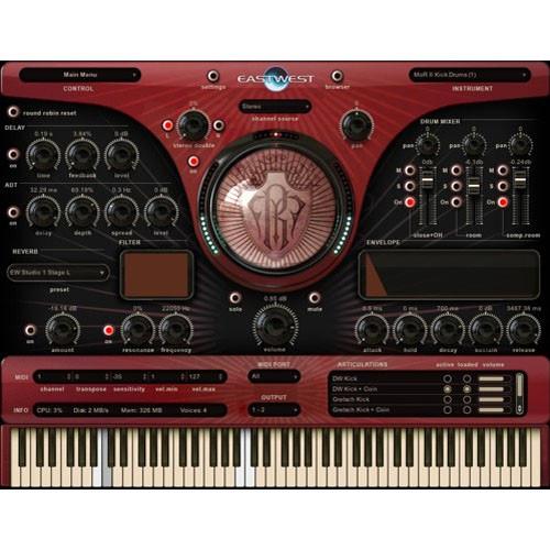EastWest Ministry Of Rock 2 - Virtual Instrument EW-201, EastWest, Ministry, Of, Rock, 2, Virtual, Instrument, EW-201,