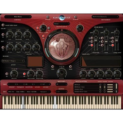 EastWest Ministry Of Rock 2 - Virtual Instrument EW-201L, EastWest, Ministry, Of, Rock, 2, Virtual, Instrument, EW-201L,