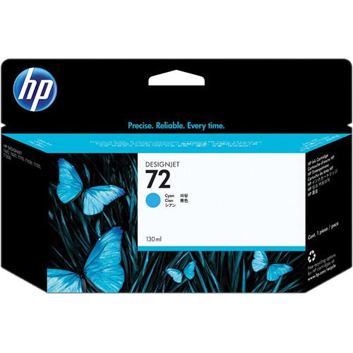HP  HP 72 Cyan Ink Cartridge (130 ml) C9371A